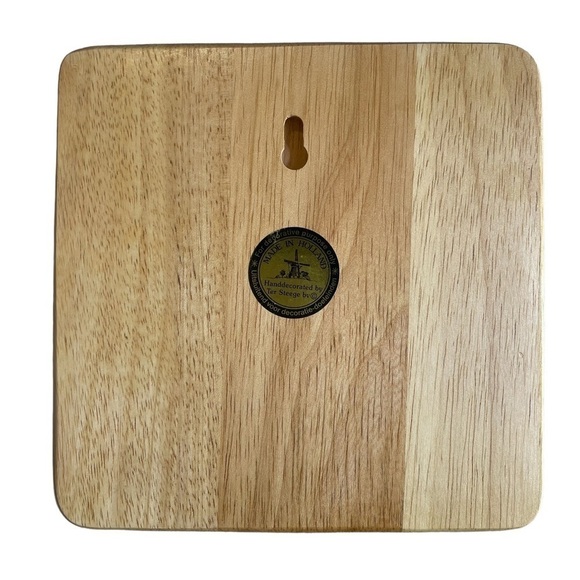 VTG JCV Hunnik Signed Dutch Tile Four Seasons Ter Steege BV Holland Collectible - Picture 2 of 4